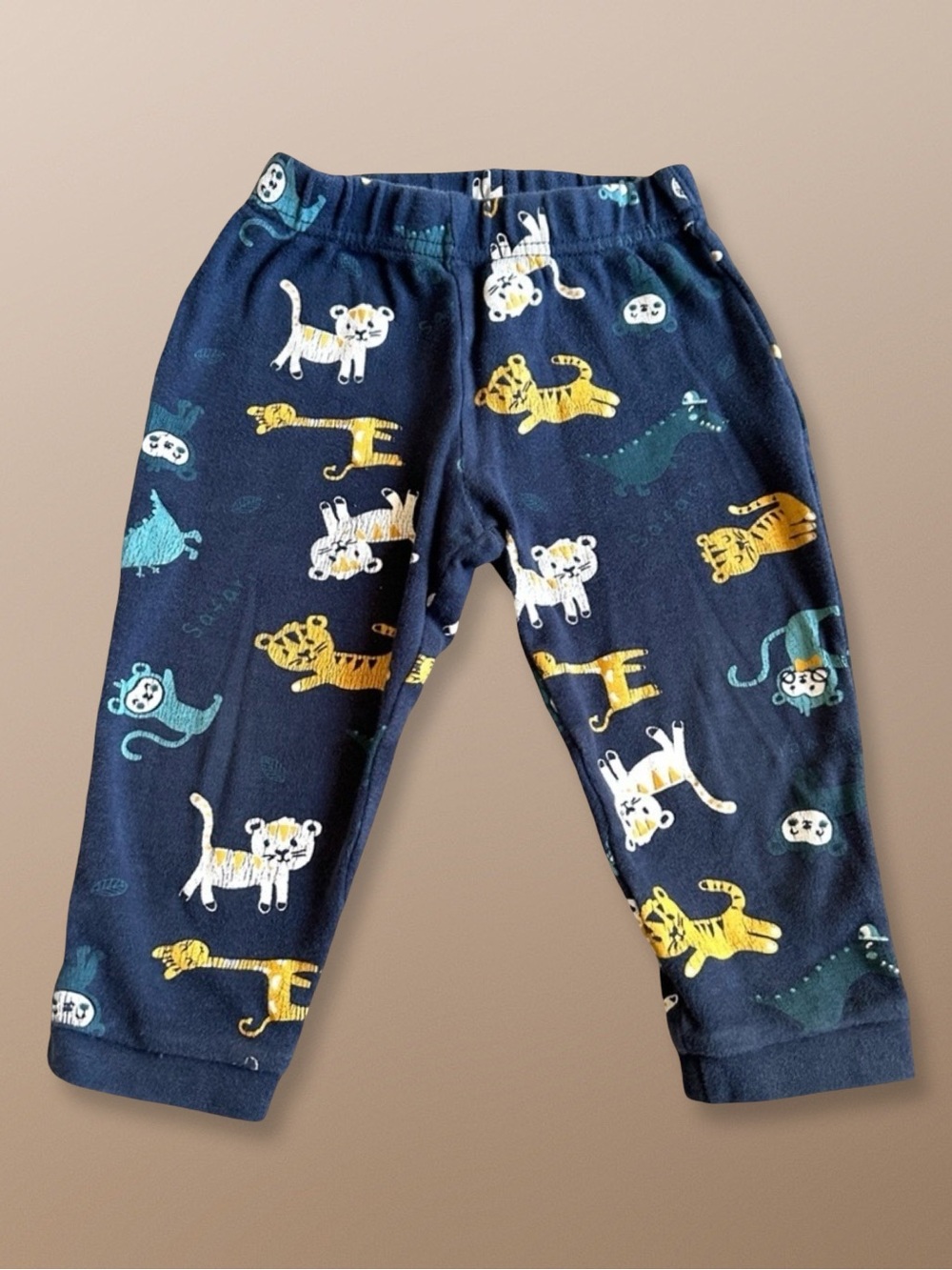 ⭐️ 5 for $25 Kids Animal Print Pants + 14 Pairs White Socks Set Size 92 cm 2 Yrs
